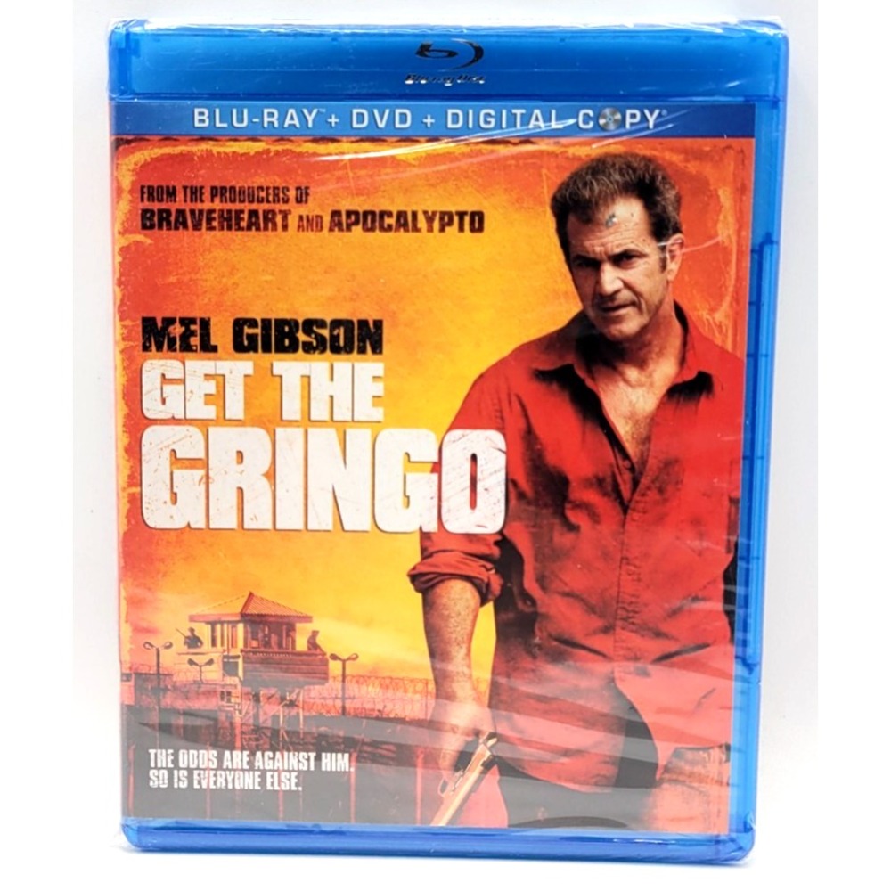 Get the Gringo Blu-Ray/DVD Combo (2012) FACTORY SEALED NEW MEL GIBSON